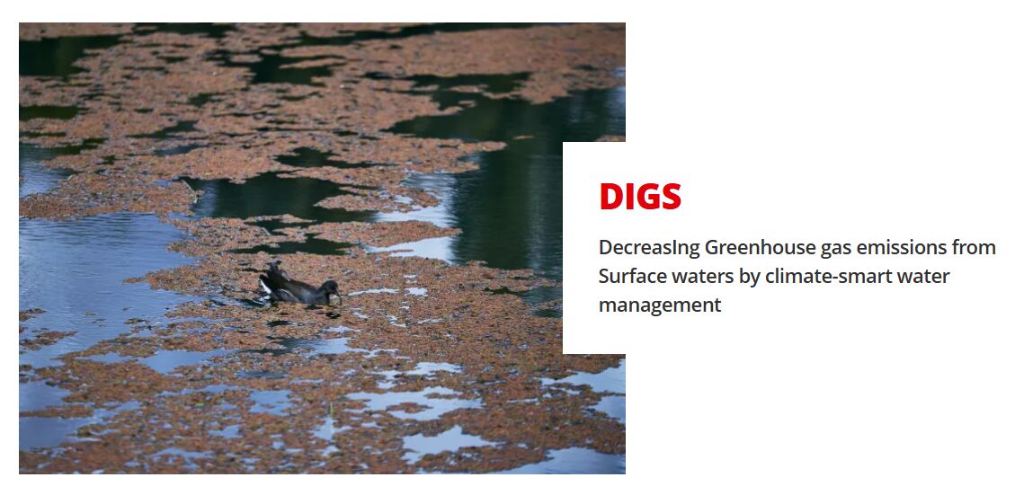 Reductie broeikasgasemissie watersysteem